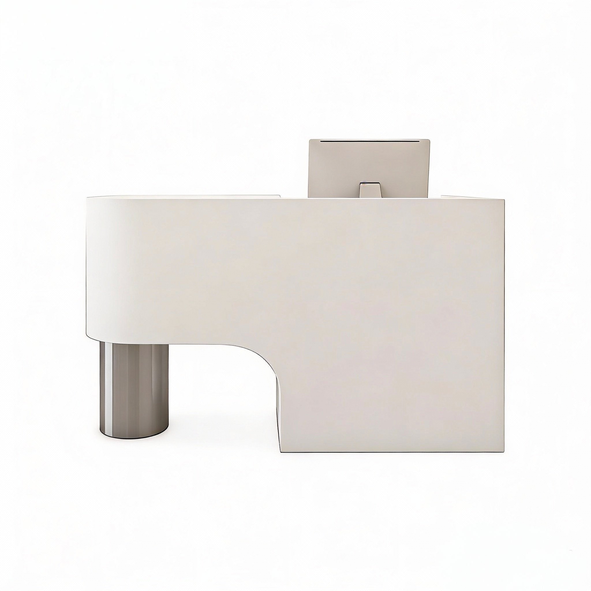 Cantilever Reception Desk in Modern Style