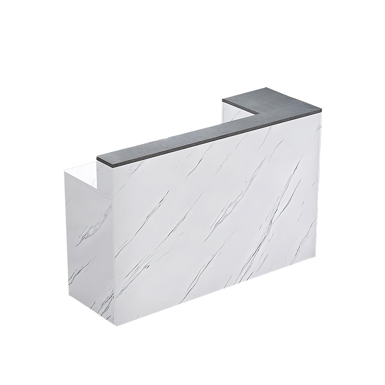 Compact Checkout Counter Reception Desk for Stores