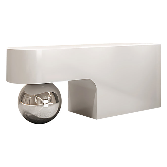 Commercial Reception Desk with Curved Side Profile