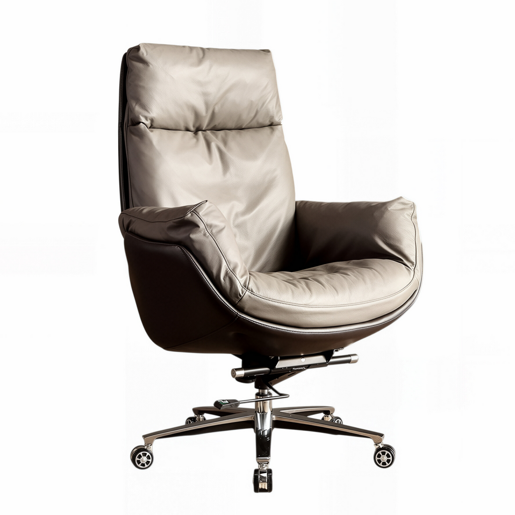 Reclining Executive Chair with Aluminium Base