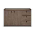 Contemporary Low Storage Cabinet with Rounded Frame