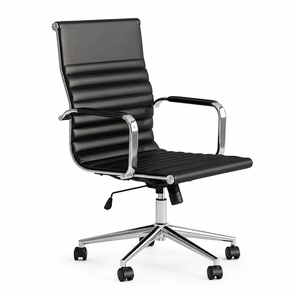 Ergonomic Leather Executive Chair with Tilt Function