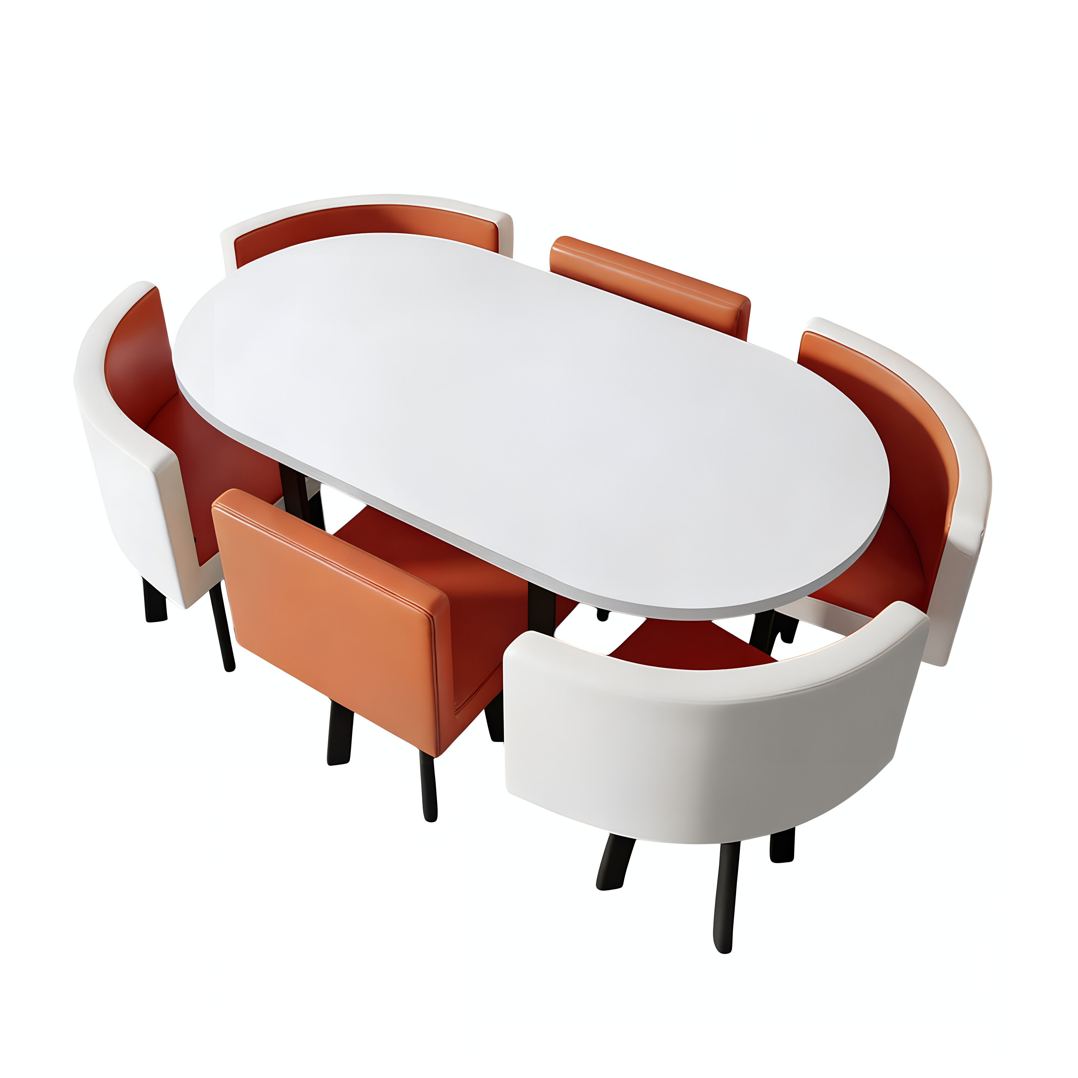 Premium Conference Table with Curved Ends