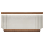 Boutique Reception Counter with LED Accent Lighting