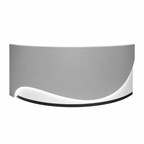 Modern Reception Desk with Storage, LED and Custom Logo