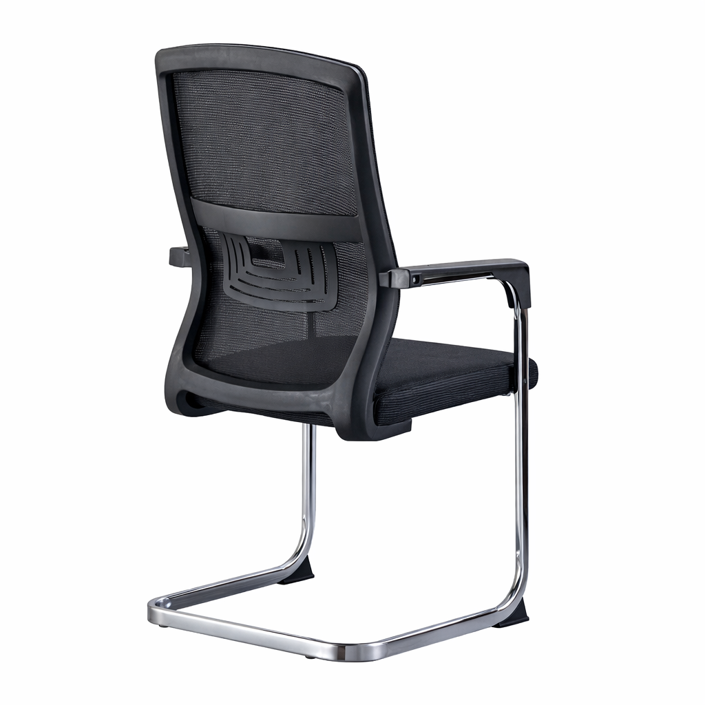 Office Guest Chair with Steel Cantilever Frame