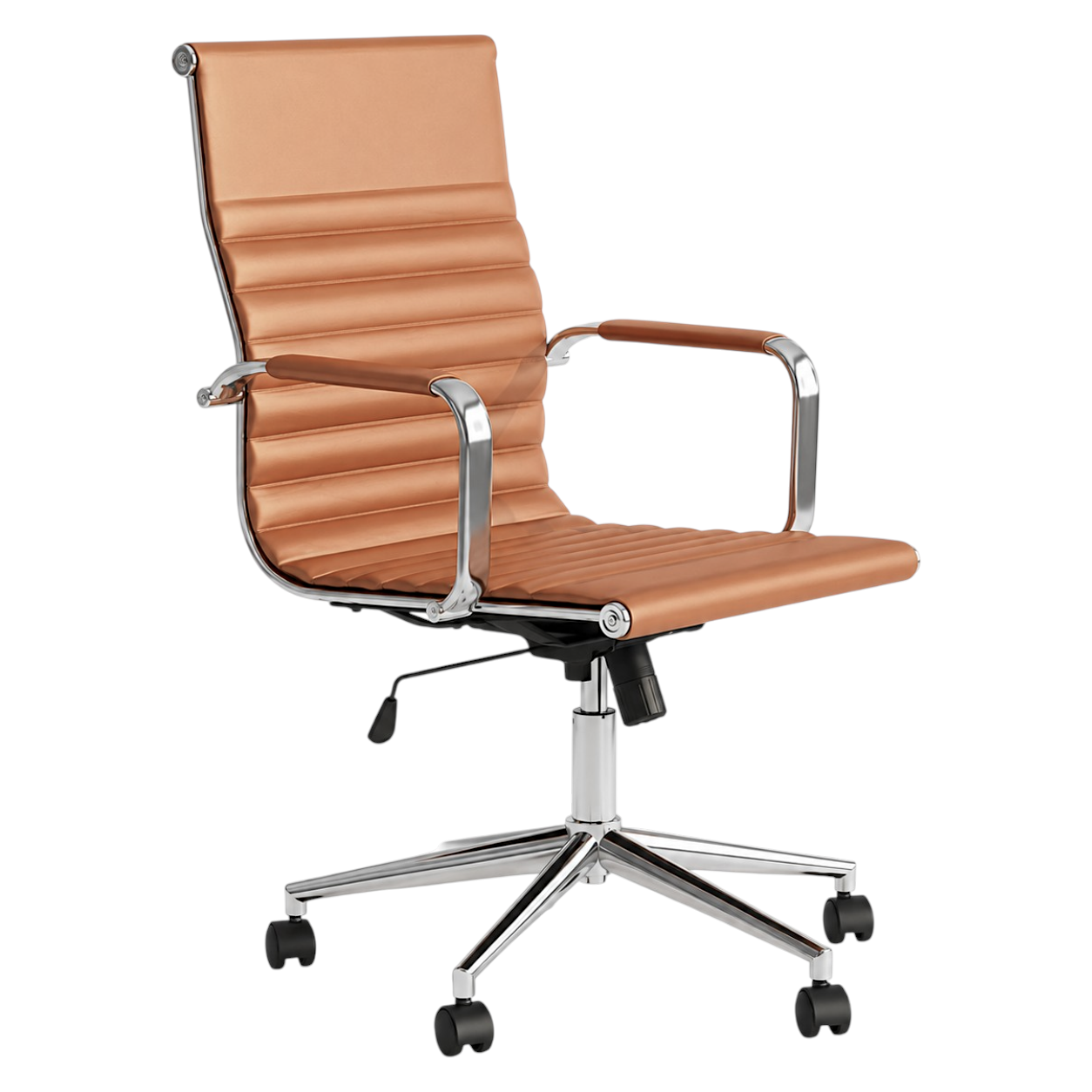 Ergonomic Leather Executive Chair with Tilt Function