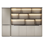 Prestige Illuminated Office Storage Wall