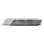 Contemporary Curved Office Reception Desk for Sleek Commercial Workspace Settings
