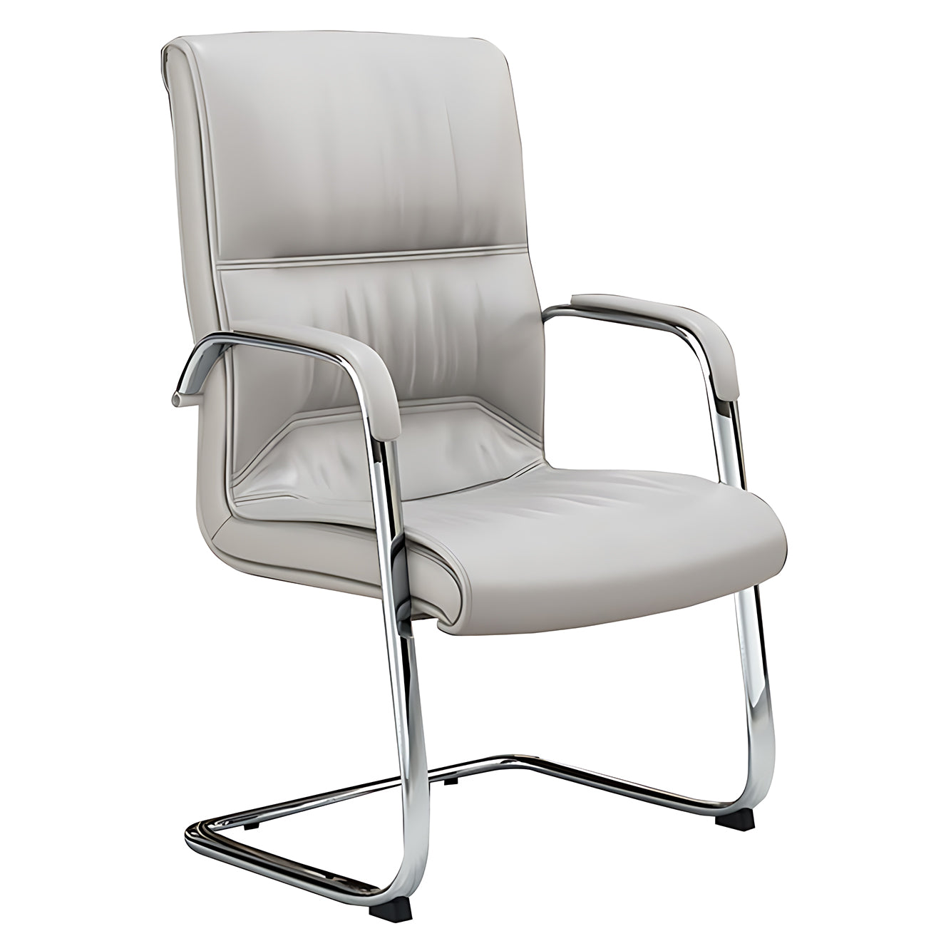 Contemporary Executive Chair with Stylish Chrome Frame and Premium Comfort