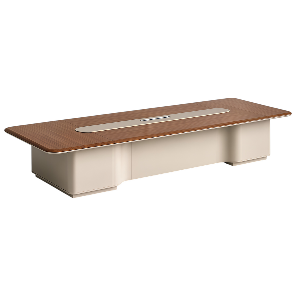 Modern Boardroom Table for Collaborative Workspaces