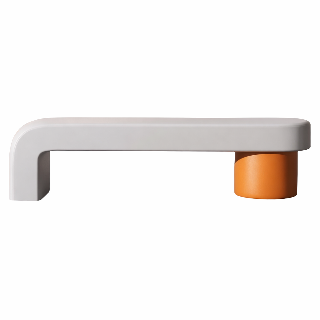 Designer Upholstered Bench for Boutique Interiors