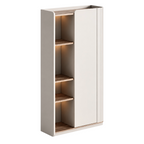 Executive Office Cabinet with Illuminated Shelving