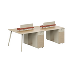 Compact Sturdy Office Desk Set for Small Workspaces