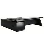 Designer Executive Office Desk with Storage Cabinet