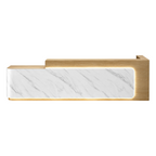 Contemporary Reception Counter with Illuminated Branding Panel