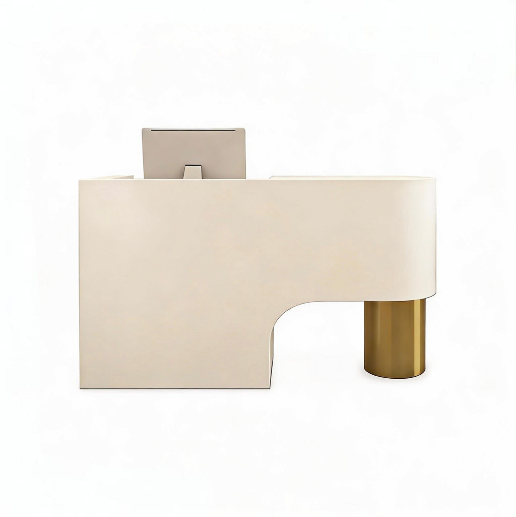 Cantilever Reception Desk in Modern Style
