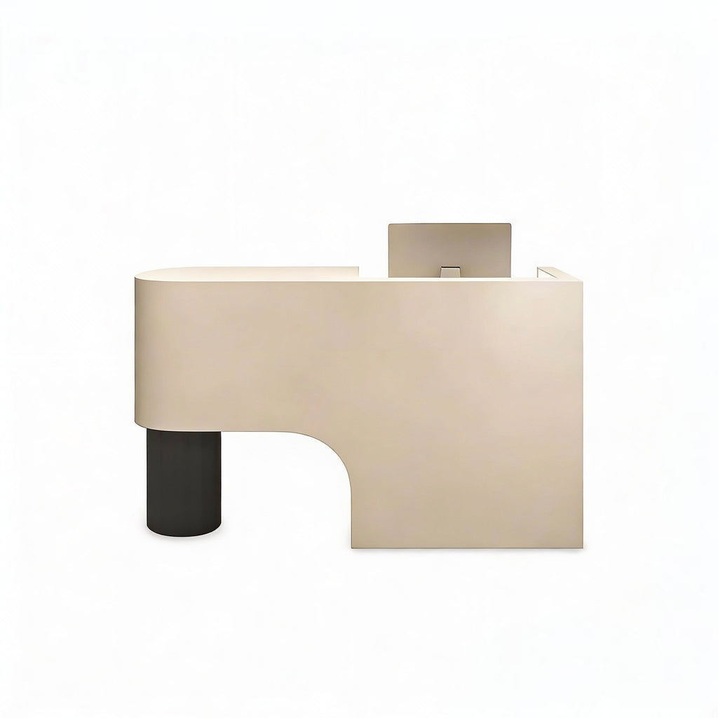 Cantilever Reception Desk in Modern Style