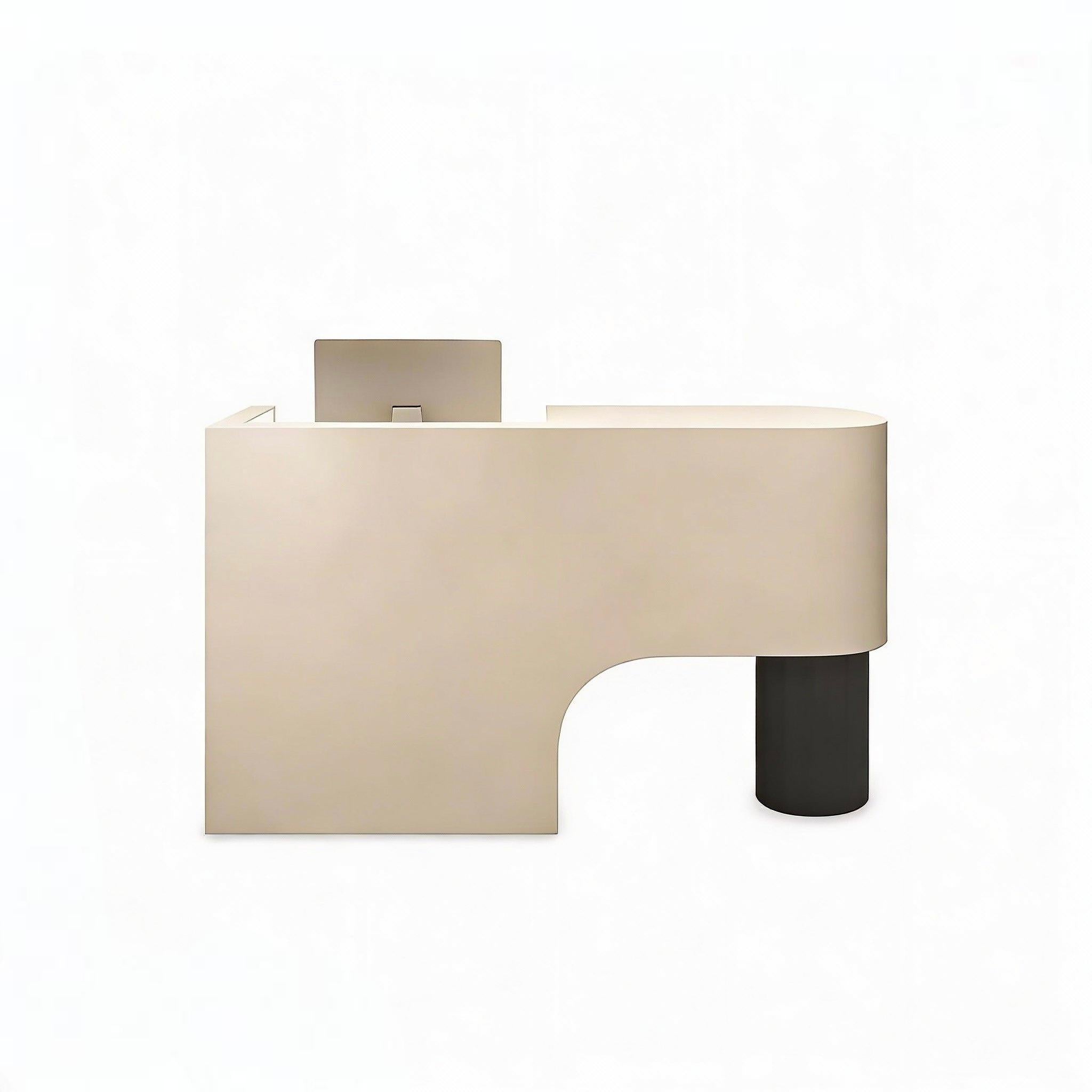 Cantilever Reception Desk in Modern Style