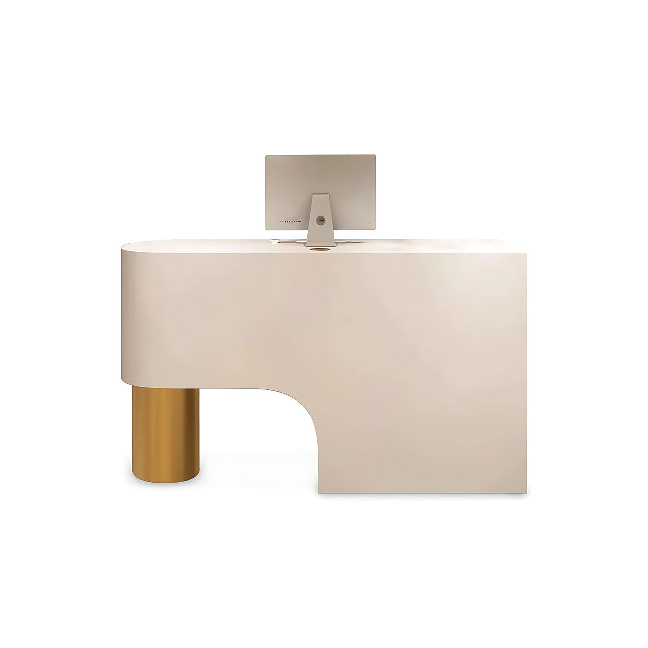 Cantilever Reception Desk in Modern Style