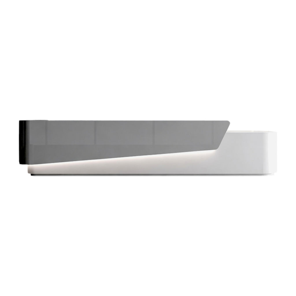Premium Reception Desk with Angled Front Panel