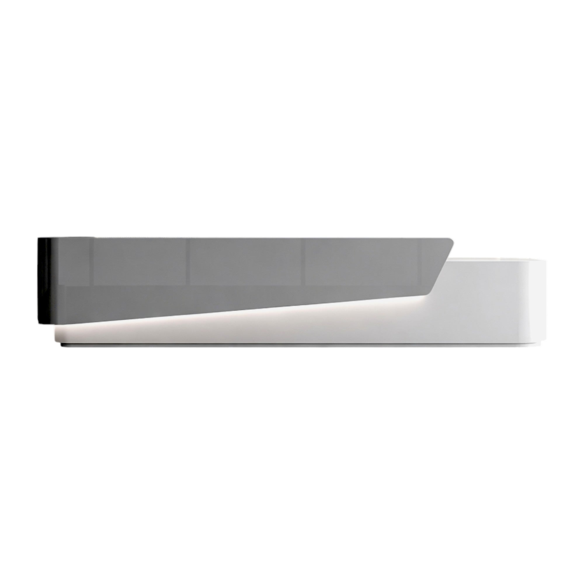 Premium Reception Desk with Angled Front Panel