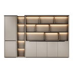 Prestige Illuminated Office Storage Wall