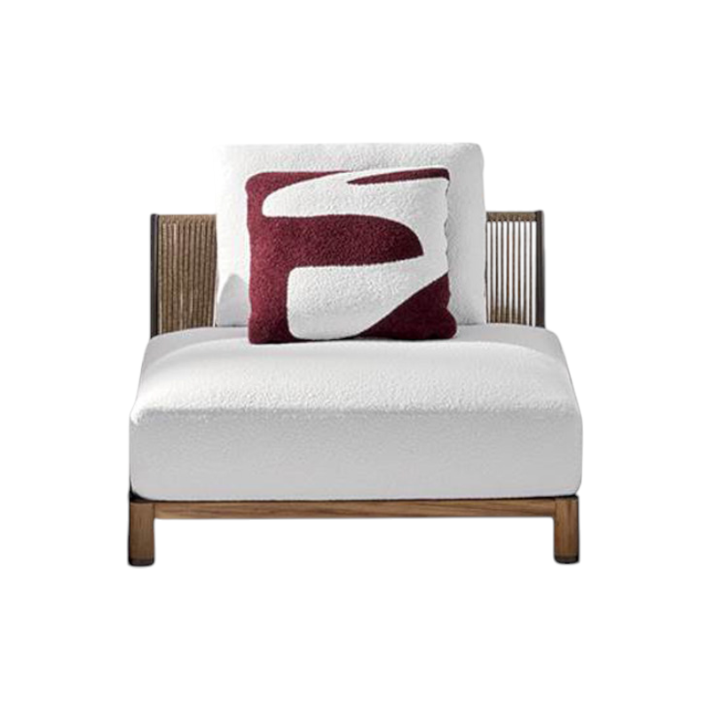 Luxury Outdoor Sofa Lounge Set With Low Profile Cushions