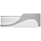 Sculptural LED Reception Counter
