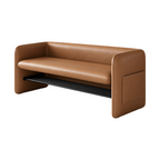 Modern Leather Shoe Storage Bench with Custom Size Options