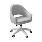 Contemporary Office Chair with Curved Back Custom Colours