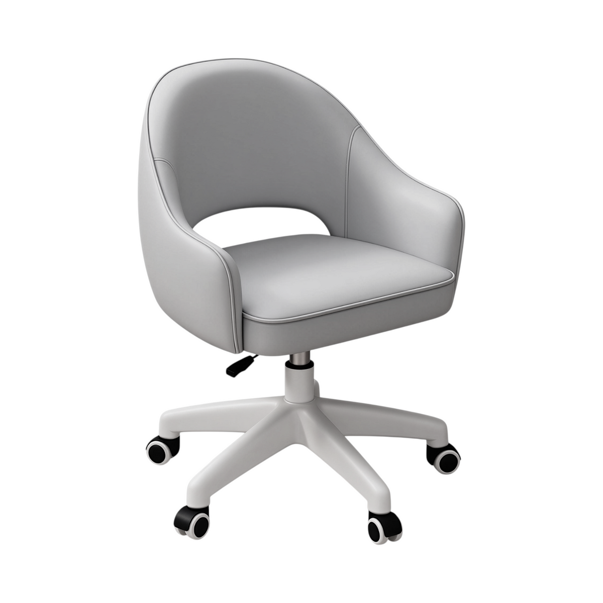 Contemporary Office Chair with Curved Back Custom Colours