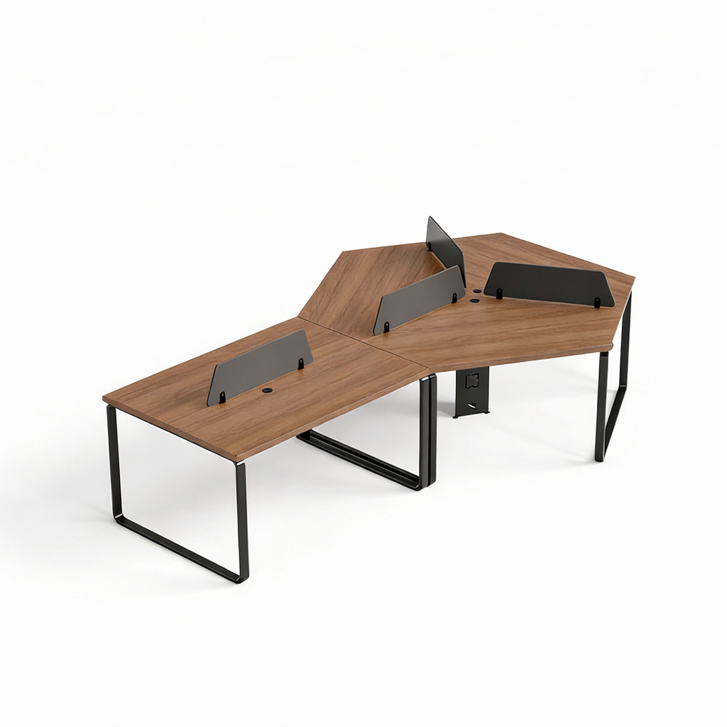 Shared Office Workstation Cluster Desk