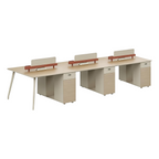 Compact Sturdy Office Desk Set for Small Workspaces