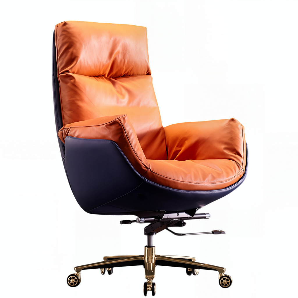 Reclining Executive Chair with Aluminium Base