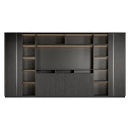 Executive Office Display and Storage Wall Unit