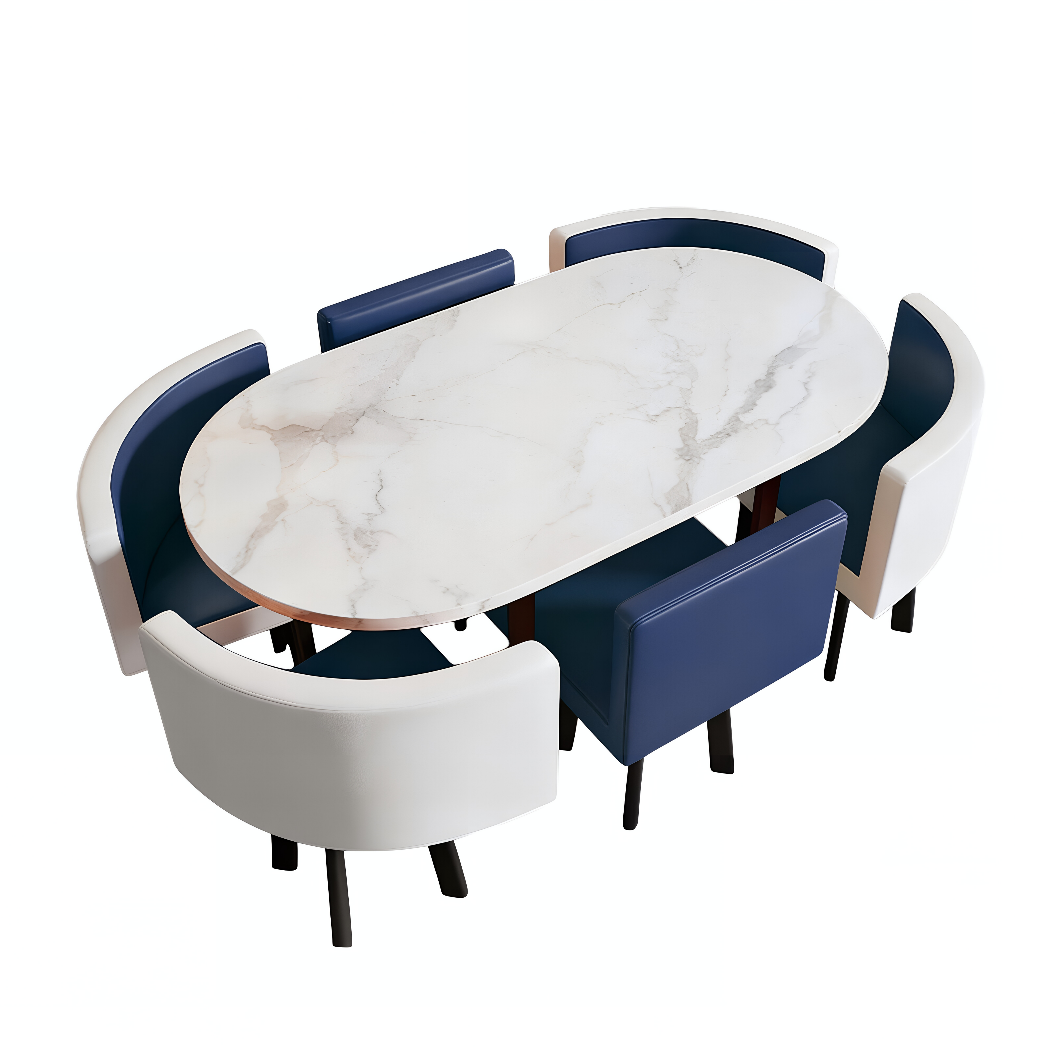 Premium Conference Table with Curved Ends