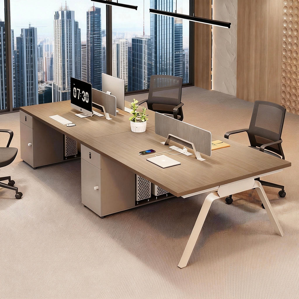 Open-Plan Workspace Modular Office Desk System