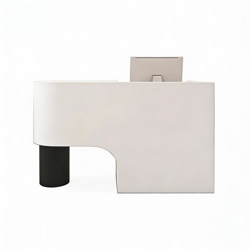 Cantilever Reception Desk in Modern Style