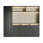 Executive Office Display and Storage Wall Unit
