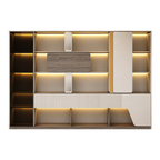 LED Storage Wall for Professional Offices