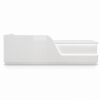 Contemporary Right-Angle Reception Desk for Professional Spaces