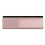 Designer Reception Desk with Panelled Curved Front