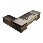 Designer Executive Desk with Floating Top Detail
