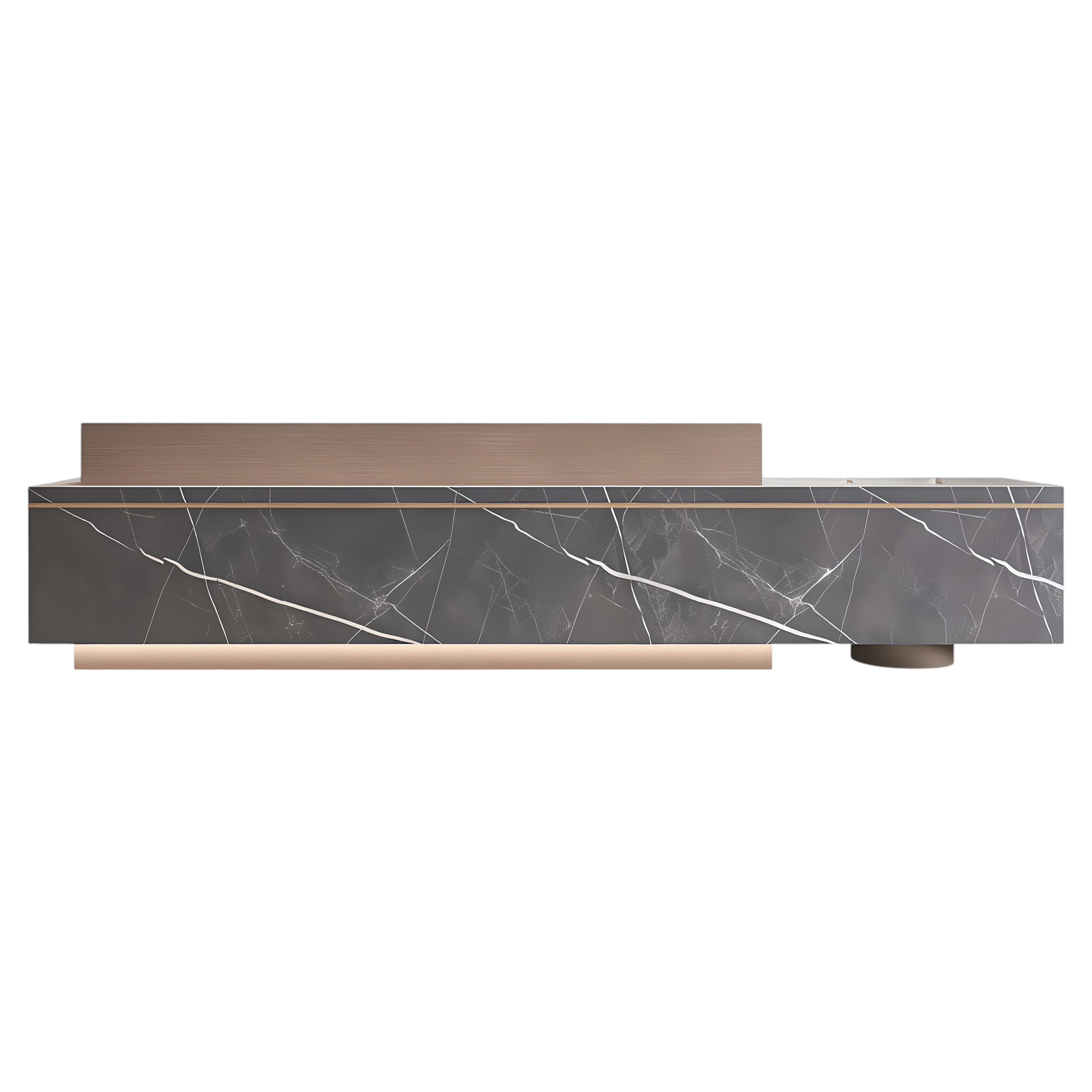 Linear Front Office Reception Counter