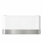 Modern Reception Counter Featuring Curved Safe Corners And Custom Brand Mark