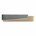 Premium Reception Desk with Angled Front Panel