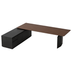 Modern Executive Standing Desk With Storage