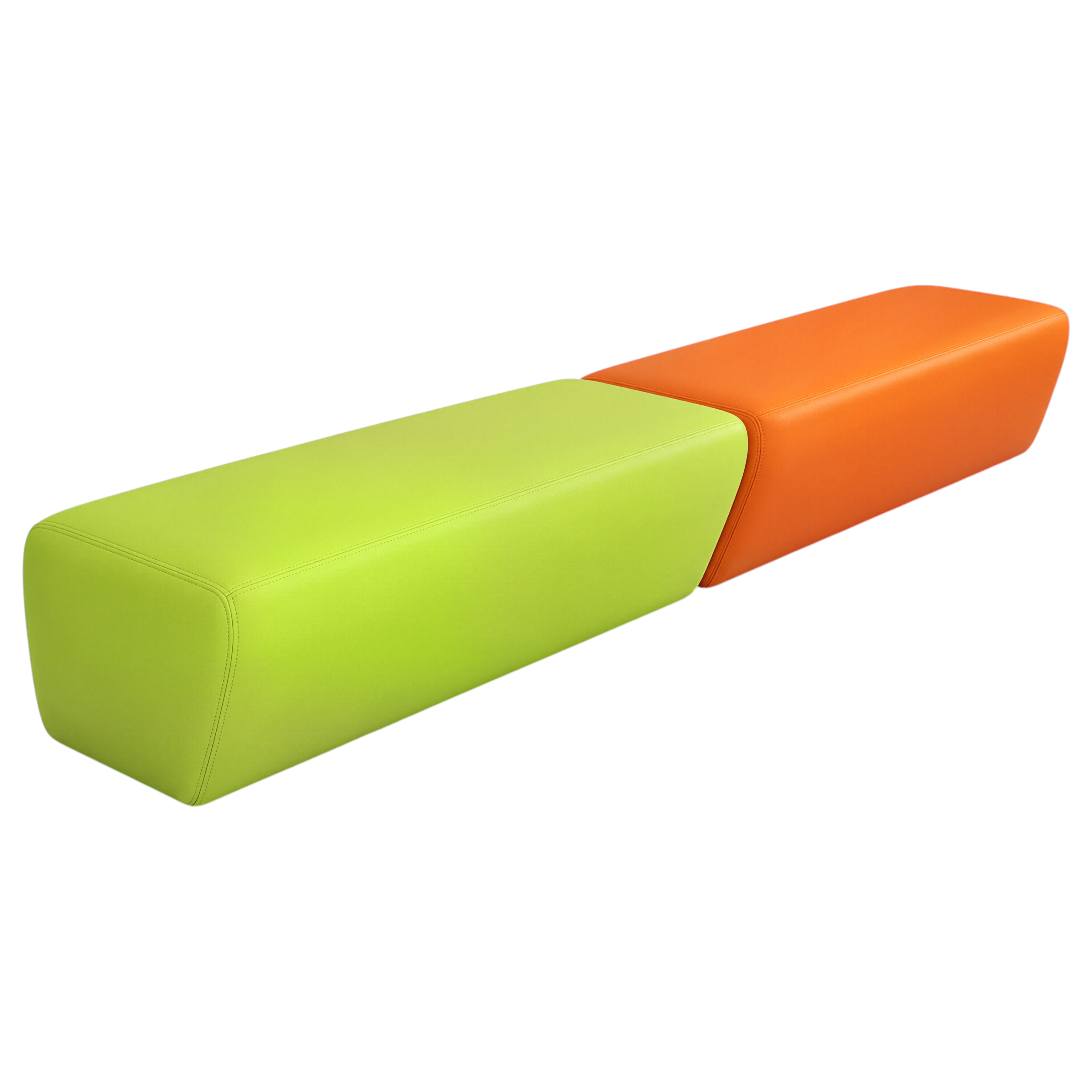 Contemporary Upholstered Bench for Commercial Spaces