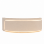 Premium Curved Reception Counter with Integrated LED Lighting